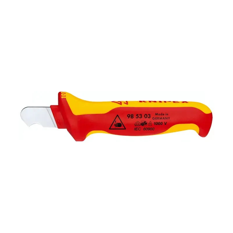 Wybór klientów KNIPEX Nóż do ściągania izolacji 1000V 170mm VDE 985303