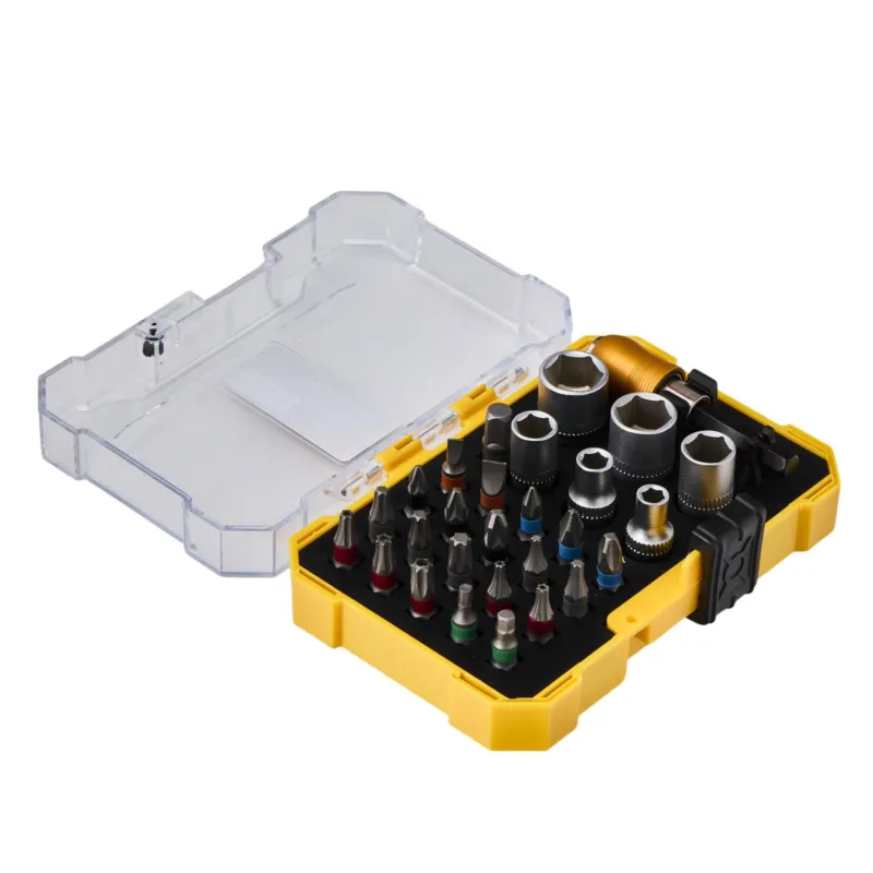 Zestaw bitów 28 elementów KD10474 - płaskie, Phillips, Torx, Hex Hit cenowy