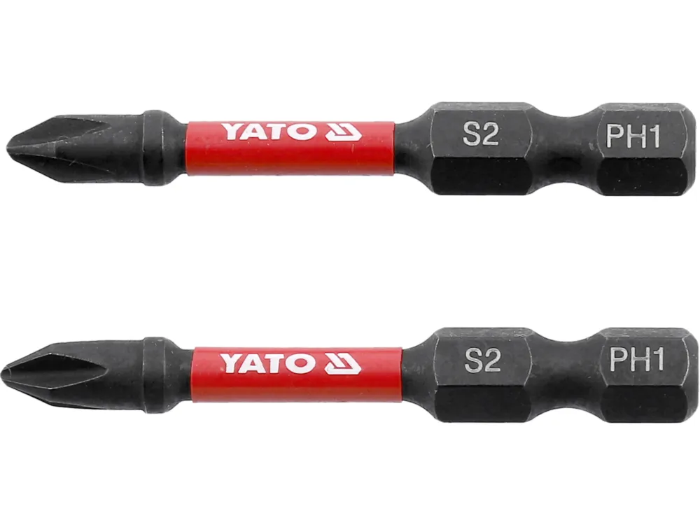Bity Udarowe Yato PH1 50mm - Wysoka Twardość i Trwałość Do wyczerpania zapasów