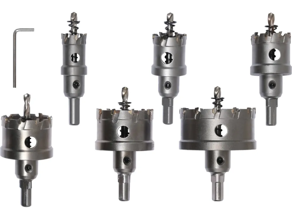 Zestaw Otwornic TCT YATO 6szt. YT-44077 - Idealne do Metalu i Tworzyw Tylko do końca tygodnia