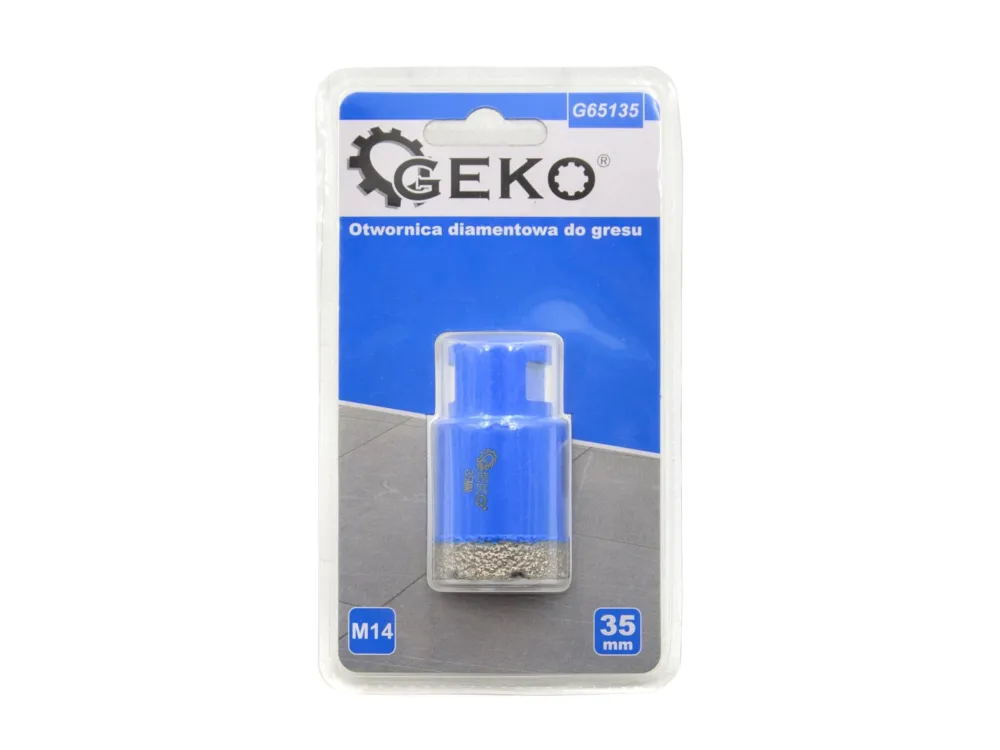 Otwornica Diamentowa Do Gresu 35Mm M14 Geko G65135 Obniżka ceny