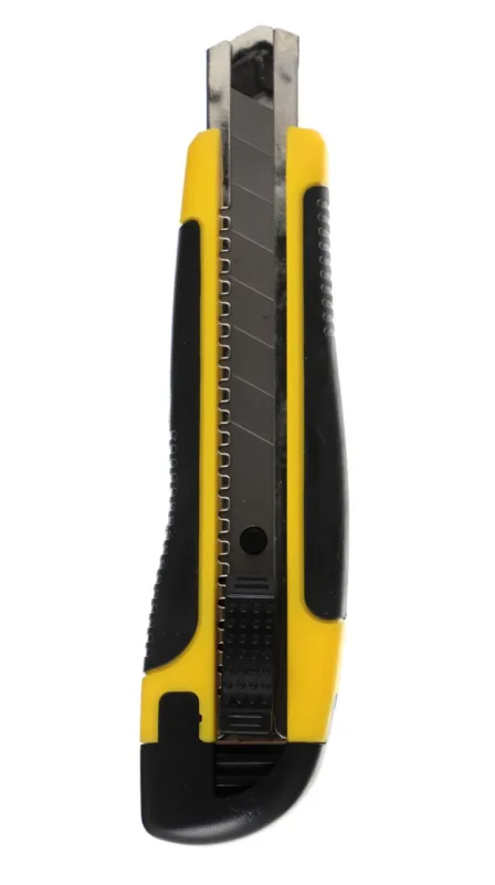 Nowość Nóż z łamanym ostrzem 18 mm Kraft&Dele KD10963 — metalowa prowadnica