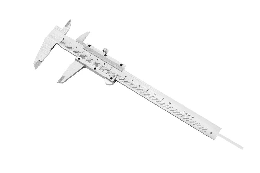 Taniej Suwmiarka analogowa noniuszowa 0-150 mm KD10072 — dokładność 0,1 mm