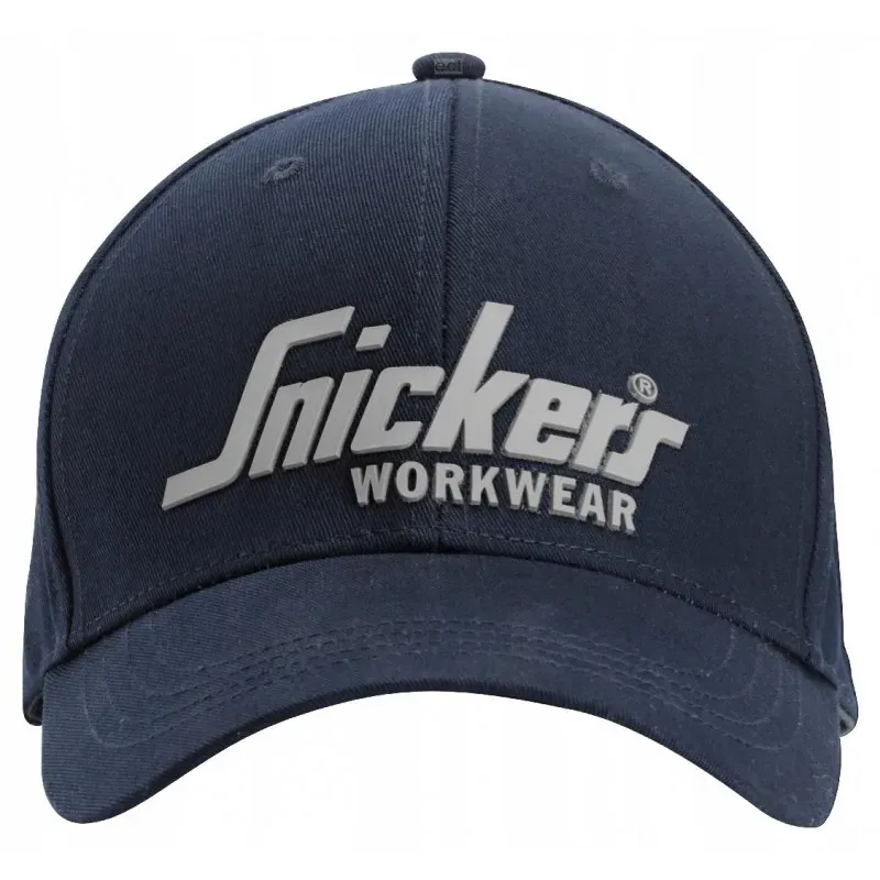 Czapka 9041 z daszkiem kolor navy/black 90419504000 SNICKERS Hit sprzedaży