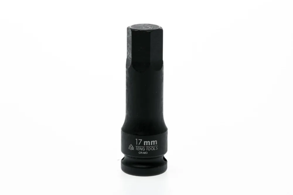 Nasadka trzpieniowa udarowa 6-kątna z chwytem kwadratowym 1/2" 17 mm Łatwy zwrot