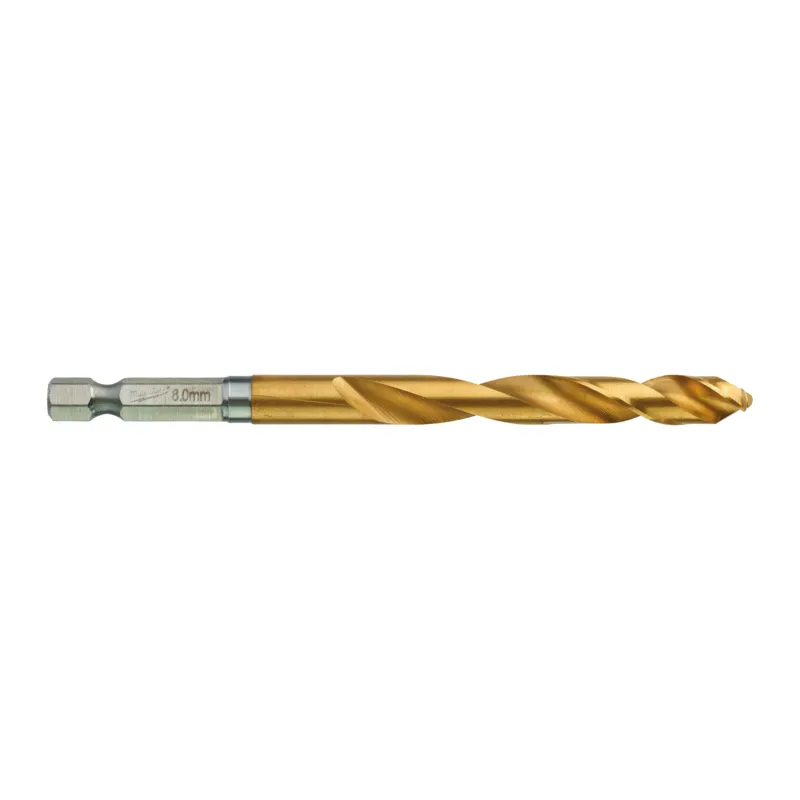 Rabat Wiertło udarowe do metalu SWave HSS - G Tin 8mm 48894719