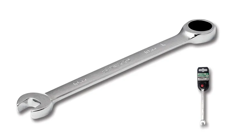 KLUCZ PŁASKO - OCZKOWY Z GRZECHOTKĄ 19 MM STALCO Obniżka ceny