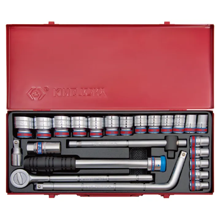 Cena promocyjna Nasadki 1/2", 10 - 32 mm, King Tony - 4024MR