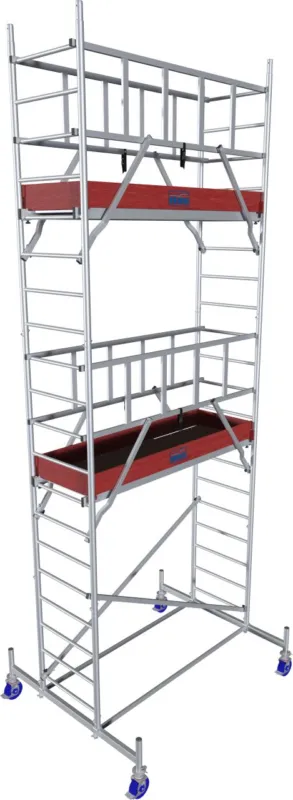 Rusztowanie jezdne aluminiowe ProTec 6,3 m firmy Krause Ostatnie sztuki