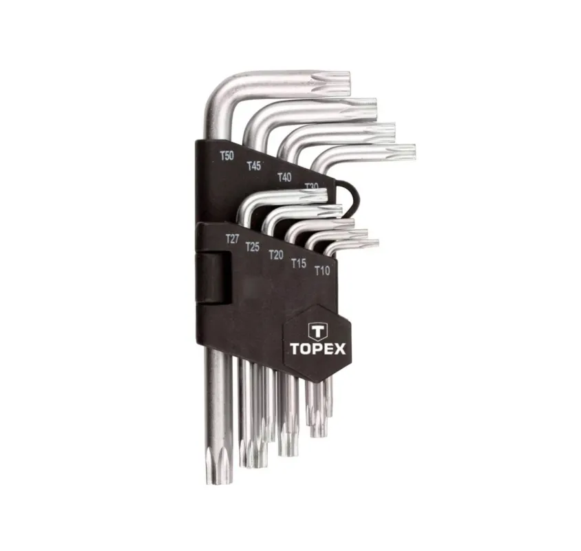 Premium Zestaw kluczy Torx krótkich 9szt