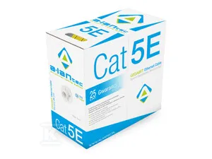 Kabel U/UTP kat.5e, teleinformatyczny, PVC, Eca 4x2x24 AWG, Nie przegap