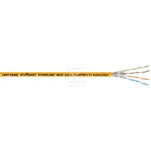 Przewód Ethernet ETHERLINE® Cat. 6A FL09YBC11Y 4x2x0,22sn, Taniej