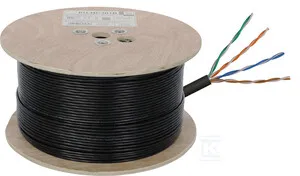 Skrętka komputerowa, U/UTP, cat 5e, 24AWG, Cu, Fca, 500m Oferta limitowana