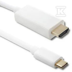 DisplayPort Alternate mode USB 3.1 typ C męski HDMI A męski Nowy