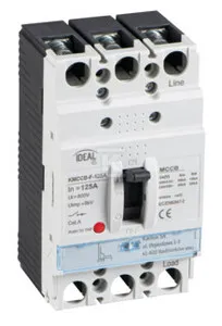 Wyłącznik kompaktowy MCCB KMCCB-F-125A KANLUX IDEAL TS Premium