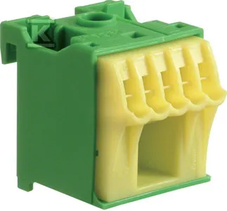 Dodaj do koszyka Blok samozacisków ochronny, zielony, 1x16+5x4 mm2,