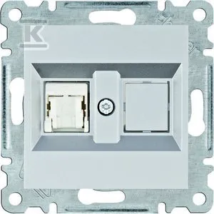 LUMINA Gniazdo komputerowe pojedyncze RJ45 kat.5e UTP, Darmowy zwrot