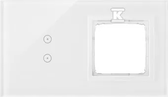 Wyprzedaż Panel dotykowy S54 Touch, 2 moduły, 2 pola dotykowe pionowe
