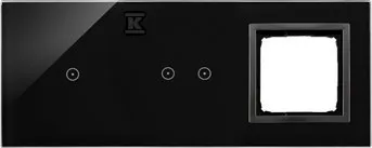 Wysoka jakość Panel dotykowy S54 Touch, 3 moduły, 1 pole dotykowe + 2