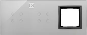 Bezpieczne zakupy Panel dotykowy S54 Touch, 3 moduły, 4 pola dotykowe + 4