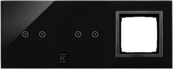 Ekspresowa dostawa Panel dotykowy S54 Touch, 3 moduły, 2 pola dotykowe poziome