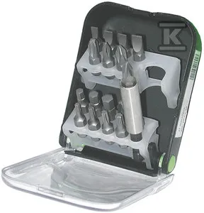 Zestaw bitów płasko krzyżowych Pz/Ph 17 elementów 102210 Wyjątkowa oferta