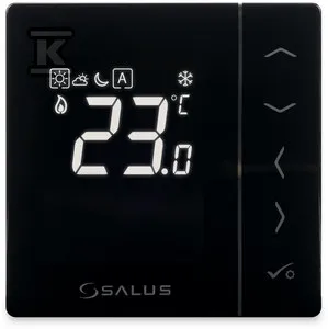 Wyprzedaż Regulator temperatury przewodowy SALUS VS35B programowalny,