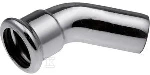 Ekspresowa dostawa Kolano nyplowe 45° Steel - 18 1509068024