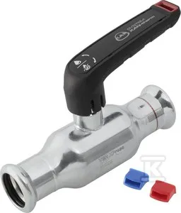 Zawór kulowy Steel - 35 1509278004 Ostatnie sztuki