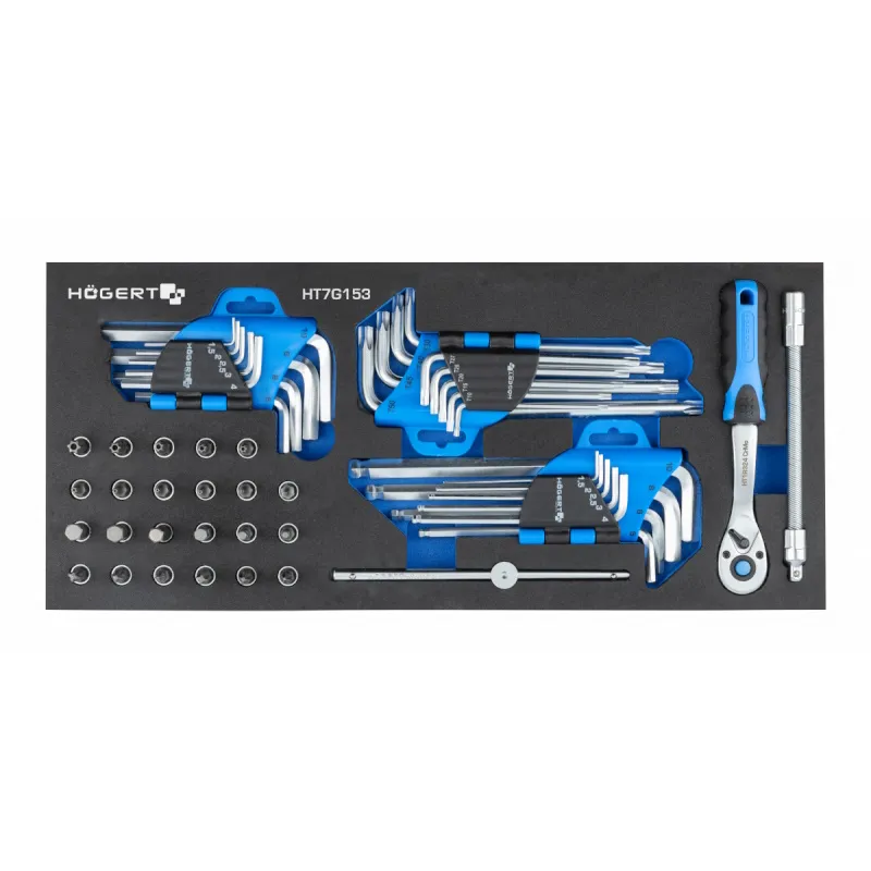 Oferta limitowana Zestaw kluczy imbusowych 53 szt