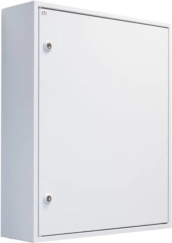 Obudowa natynkowa stalowa pusta 7x24M wymiary 550x1100x160mm, IP41 IK10 kl.I, szara RAL7035, ETIBOX 4XN160 2-7; 001101404, ETI POLAM Kup online